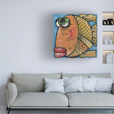 «Fish 5 2019» par Tim Nyberg, impression sur toile tendue