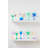 Rainbow 4oz. Handmade Martini Glass Set