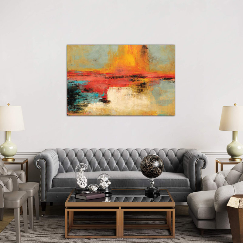 Acertijo by Nancy Villarreal Santos - Wrapped Canvas Giclee Art Print, 101.6 cm H x 66.04 cm W x 3.175 cm D