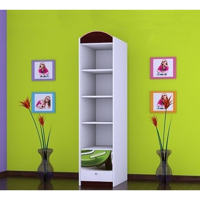 Kangley 1 Door Wardrobe, Black