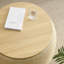 Repose-pieds rond avec rangement, fonction 2 en 1, table de bout avec repose-pieds (25,5 po x 25,5 po x 14,5 po)