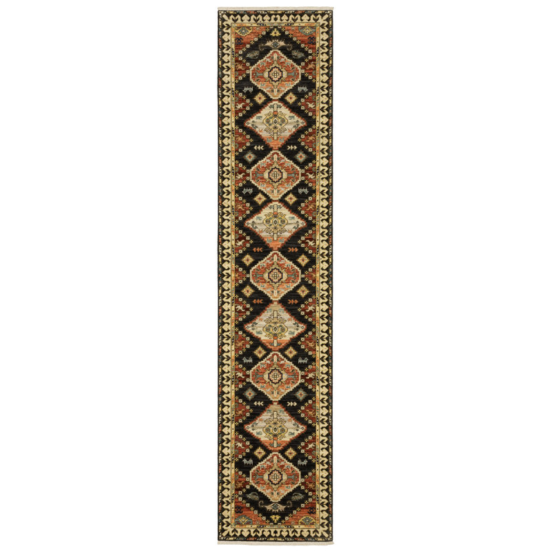 Markcus Southwestern Indoor Rug, Runner 2'6" x 12'
