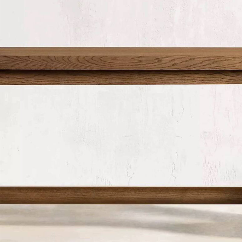 Taleaha Ash Solid Wood Top Dining Table, 29.5"H x 70.9"L x 31.5"W