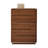 Walnut Solid Wood Accent Cabinet