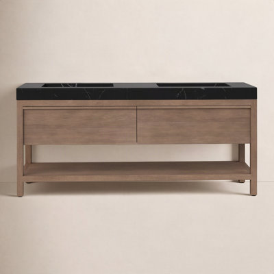 Ariane 72" Cedar Double Bathroom Vanity