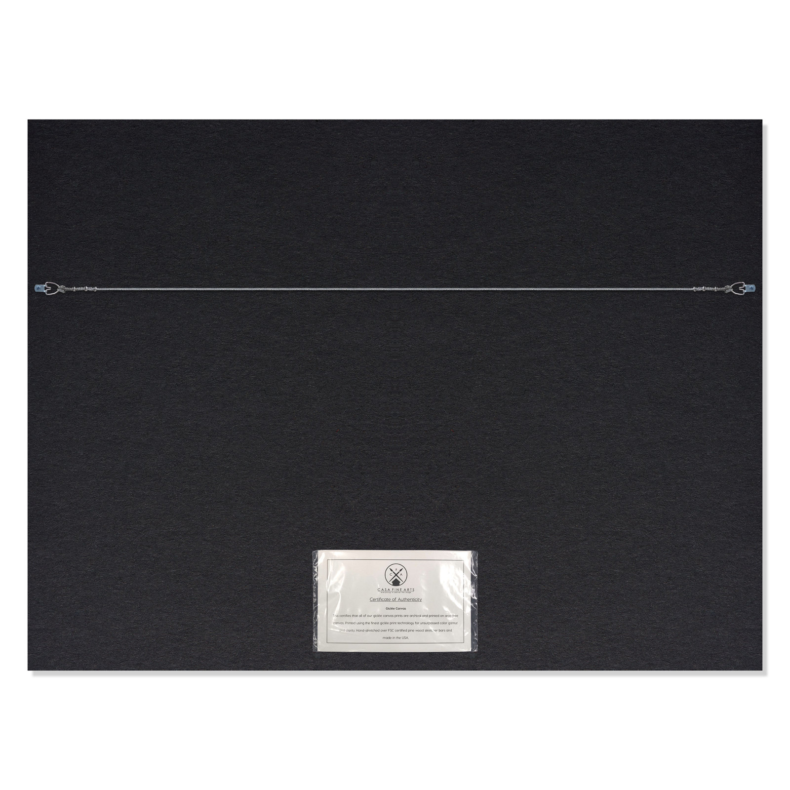 Morning Calm 2 - Floater Frame Painting Print on Canvas, 30" H x 40" W x 2" D, White Framed