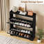 Armoire de rangement cannelée l 31,5 po avec 2 tiroirs rabattables, conception autoportante étroite-130915798