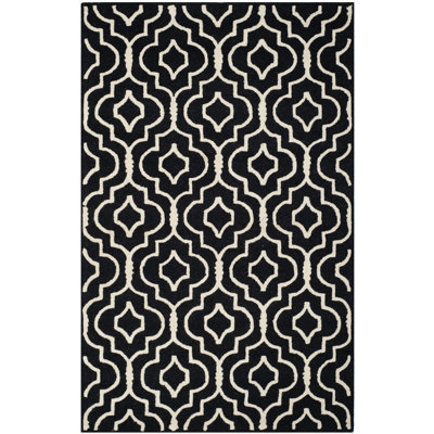 Cannen Hand Tufted Wool Geometric Rug