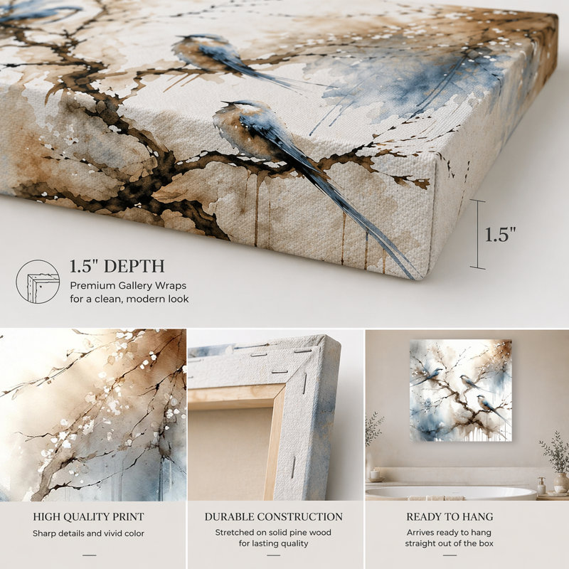 Sur toile, H 12 po x l 12 po