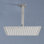 Rain Fixed Shower Head 2.5 GPM GPM