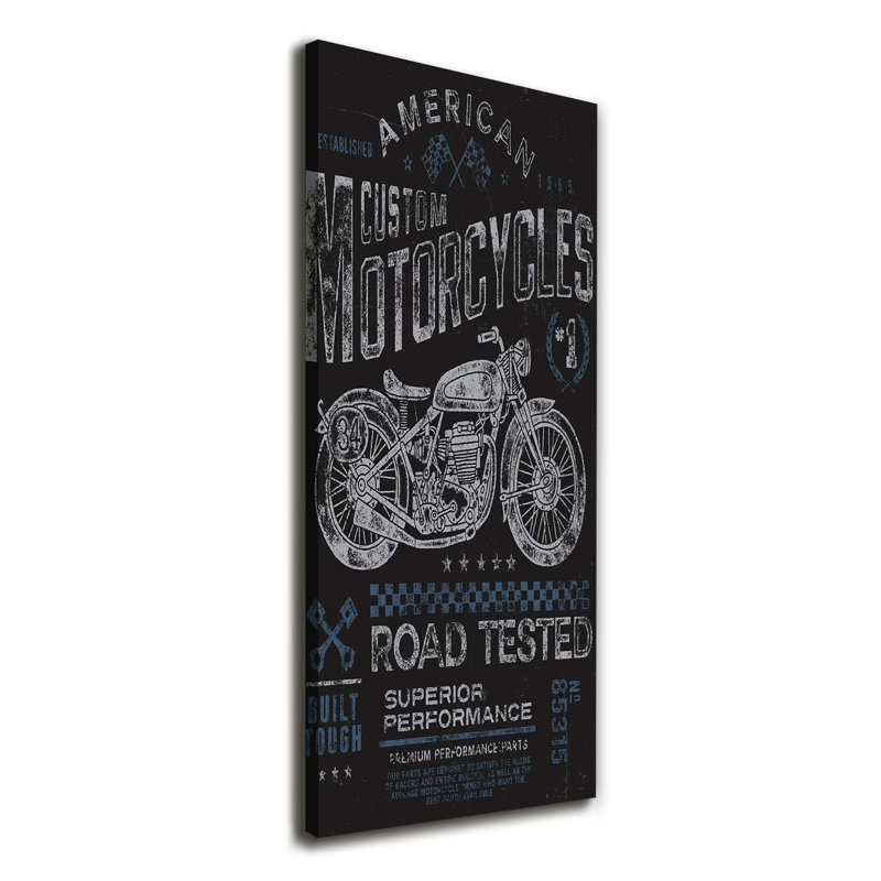 Motoring - Wrapped Canvas Print