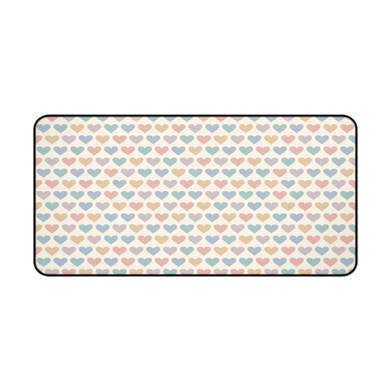 Polyester Desk Pad, 14.4x12.1