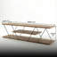 Console multimédia à 3 niveaux Urban Rustic