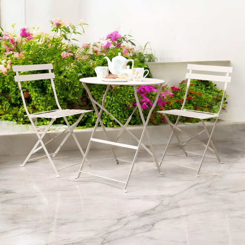 PADSTOW 60cm Bistro set, Beige