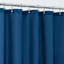 Doublure de rideau de douche en vinyle couleur unie extra longue-124282191