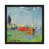 Black Floater Framed