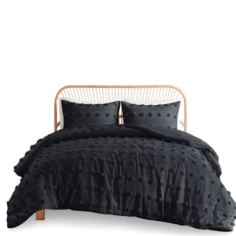 Black Comforter Full/Queen - , Details