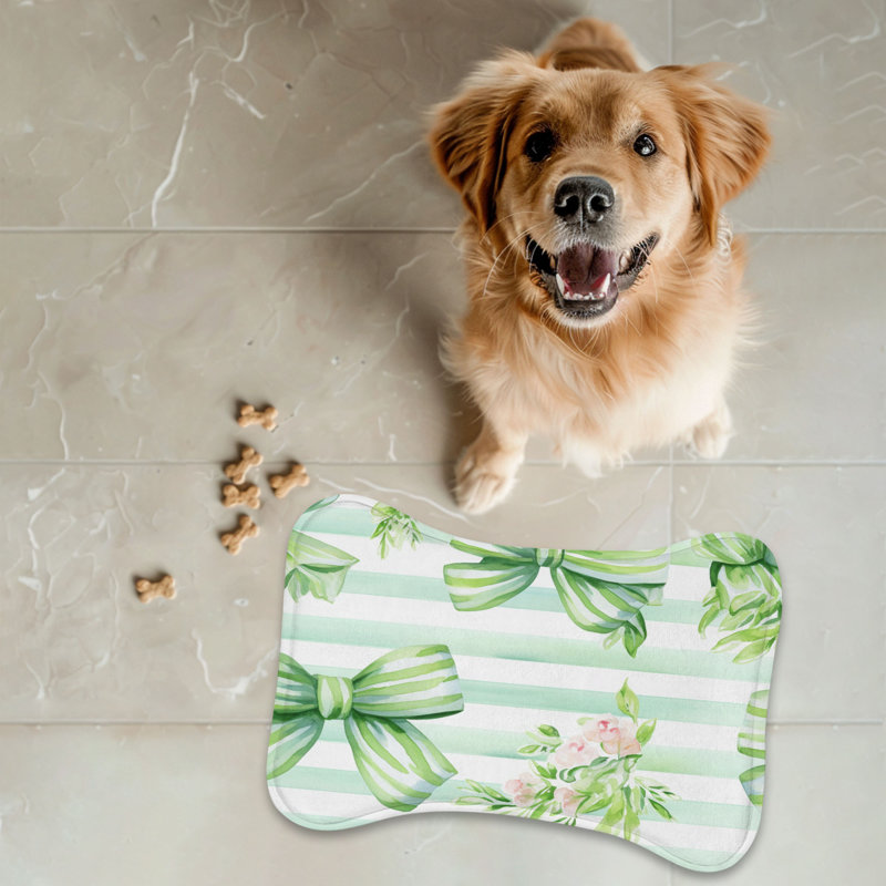 Tapis vibrant en forme d'os 1 pièce