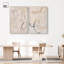 «Neutral Serenity Gold Art», ensemble de 2 impressions sur toile par -1155606992-1155606996-1155606988
