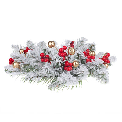 Adjustable Candle Ring Mini Wreath