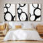 Ensemble de 3 pièces Somer Sault I encadrées sur toile-97706871-97706866