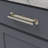Coventry Collection Pull Backplate - 6-5/16" Center to Center Cabinet Pull Polished Nickel - Transitional Hardware for Drawers & Cabinets-110472305-110472302