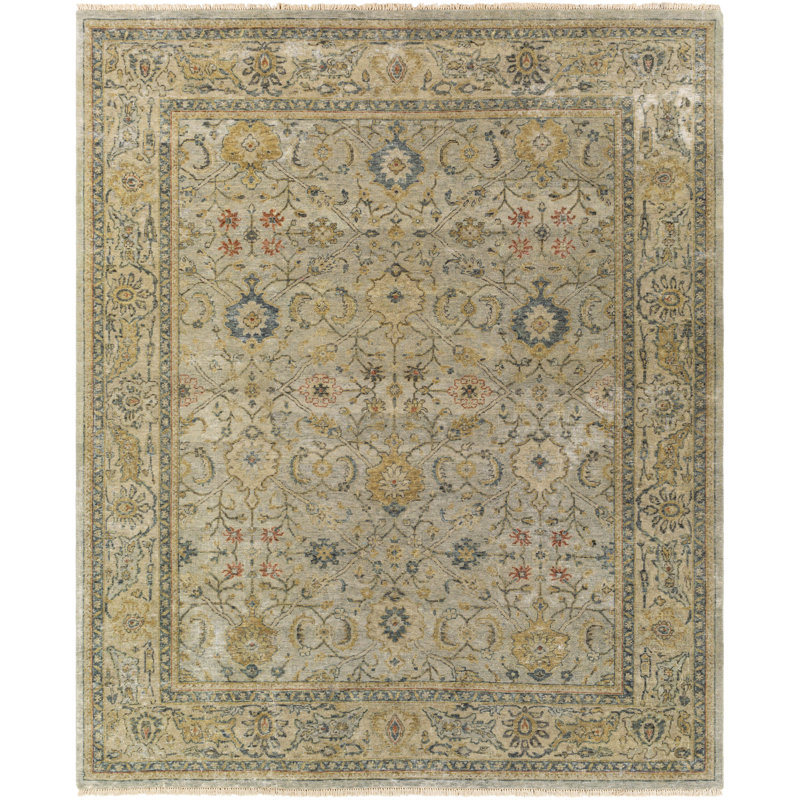 Irelia Wool Oriental Area Rug, Rectangle 8' x 10'