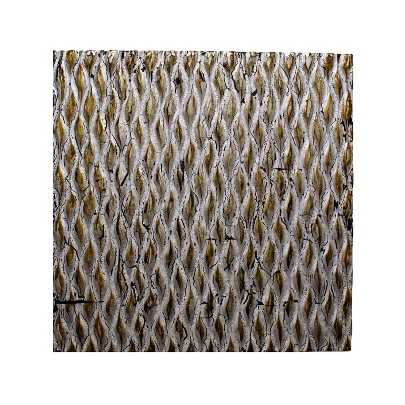 Décoration murale en bois, H 36 po x l 36 po x P 1 po
