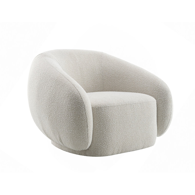 Chaise Isabel Chavira avec pivot, Beige