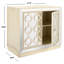 Armoire décorative à 2 portes miroir Glacaeu-25265281