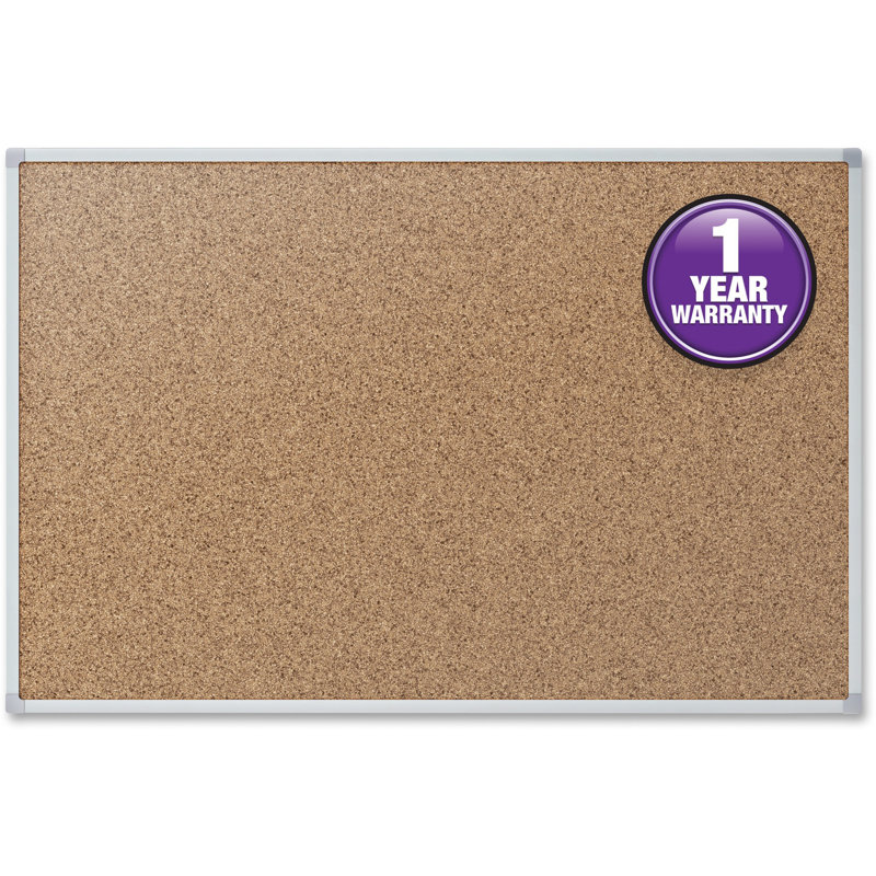 Tableau d’affichage mural en liège surface, 36,75 po x 52,5 po