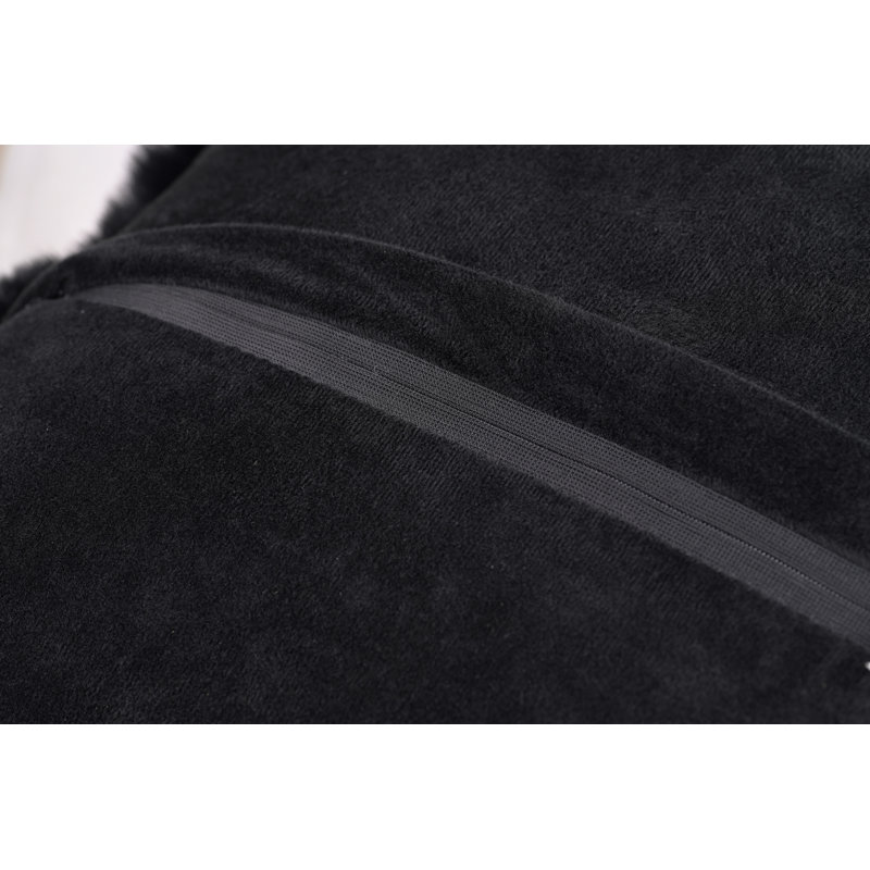 Coussin Valencia, Noir, noir, noir, noir
