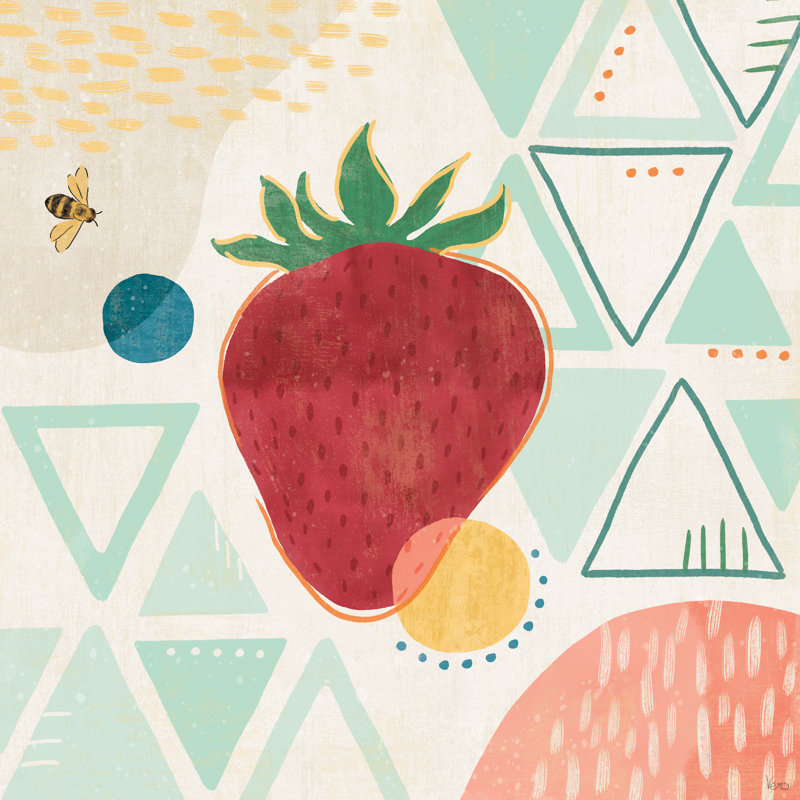 Fruit Frenzy IV by Veronique Charron - Wrapped Canvas Painting, 122cm H x 122cm W