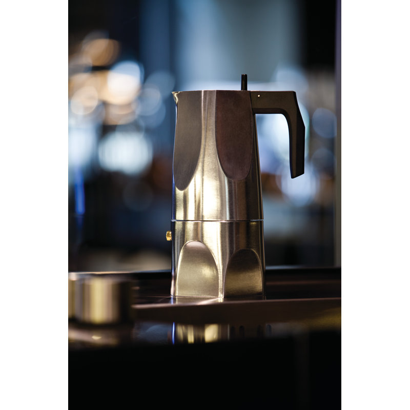 Ossidiana Espresso Coffee Maker, 1 Cup, Aluminium