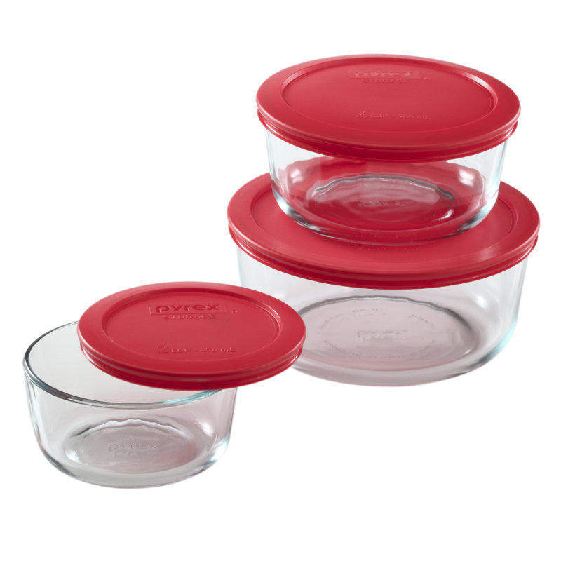 Storage Plus Dish 3 Container Food Storage Set