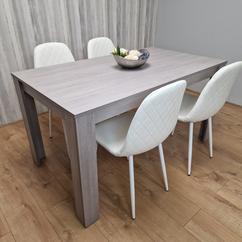 Lindy 4 - Person Dining Set, 75 H x 117 L x 77 W cm