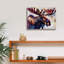 «Moose Head» par Andreas Magnusson, art mural sur toile, 54 po x 40 po-1843807132