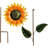 Dison Plants & Flowers Garden Stake