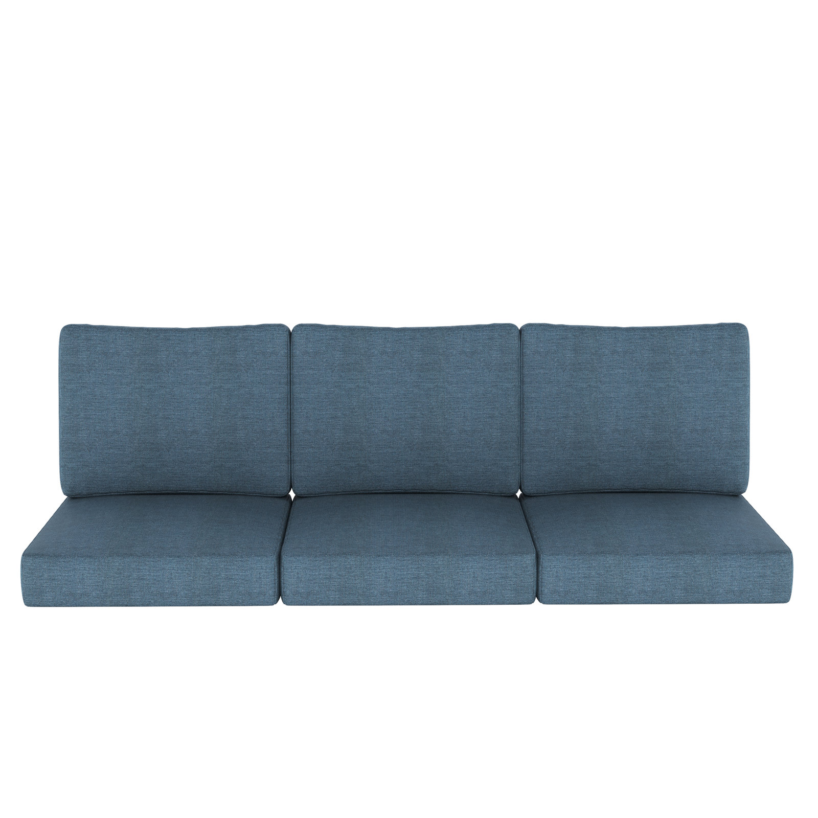 24" Sunbrella® Sofa Seat and Back Cushion, Spectrum Denim Sunbrella®