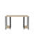 Academy Desk Metal Base Writing Desk-813478184