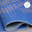 Tapis d'extérieur paille en plastique imperméable Lashel multi bleu-962892381