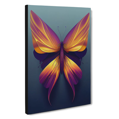 Beautiful Butterfly - Unframed - Wrapped Canvas