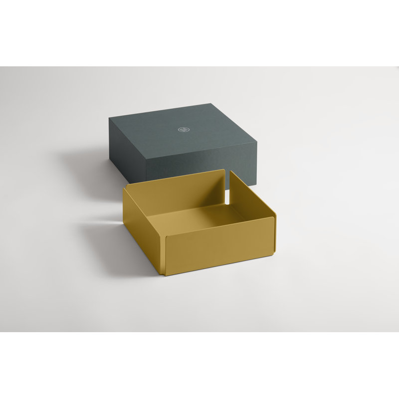 Tabs Desk Organizer, Ochre