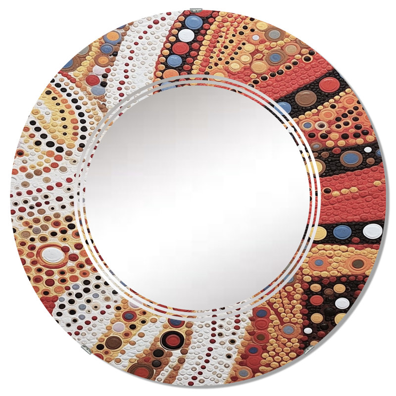 Miroir mural Zykeira, 32 po x 32 po