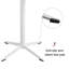 Metal Base Dining Table-95226049