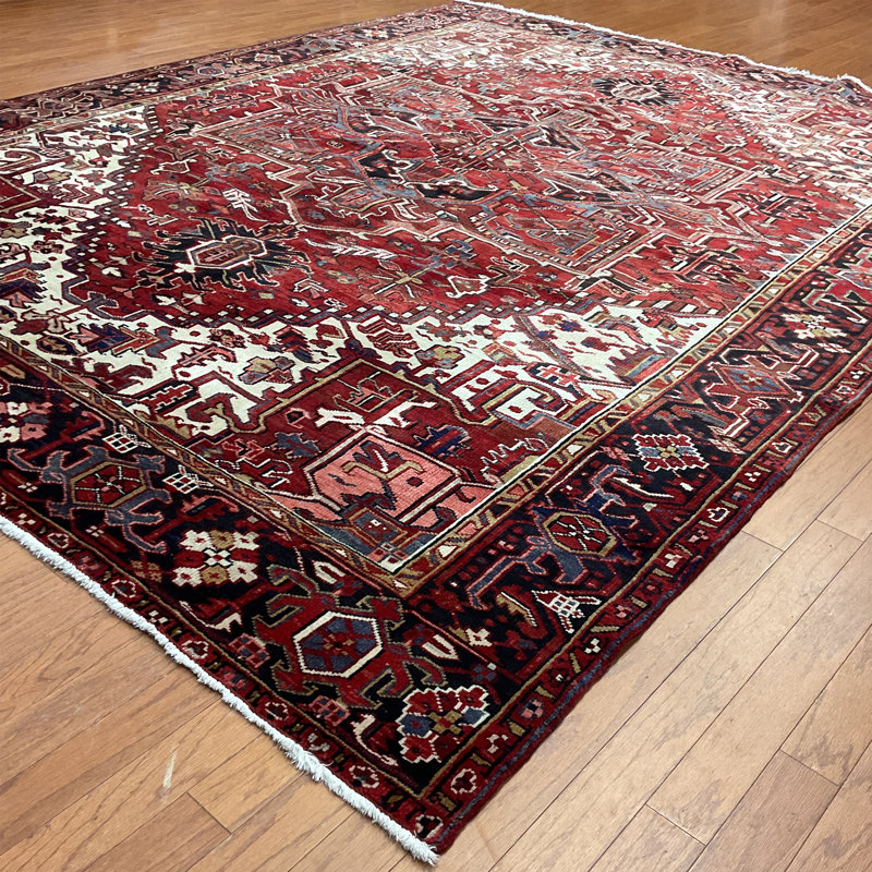 Tapis rectangulaire en laine