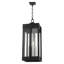 Lanterne suspendue d'extérieur à 4 ampoules Ikeisha H 27,875 po-688662464