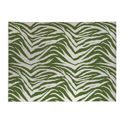 Zebra Patch Low Profile Kitchen Mat