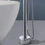 Robinet de baignoire autoportant monocommande à fixation au sol avec douche à main-74008526