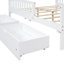 Lit plateforme 2 tiroirs avec garde-corps Curits-945060285-945060286